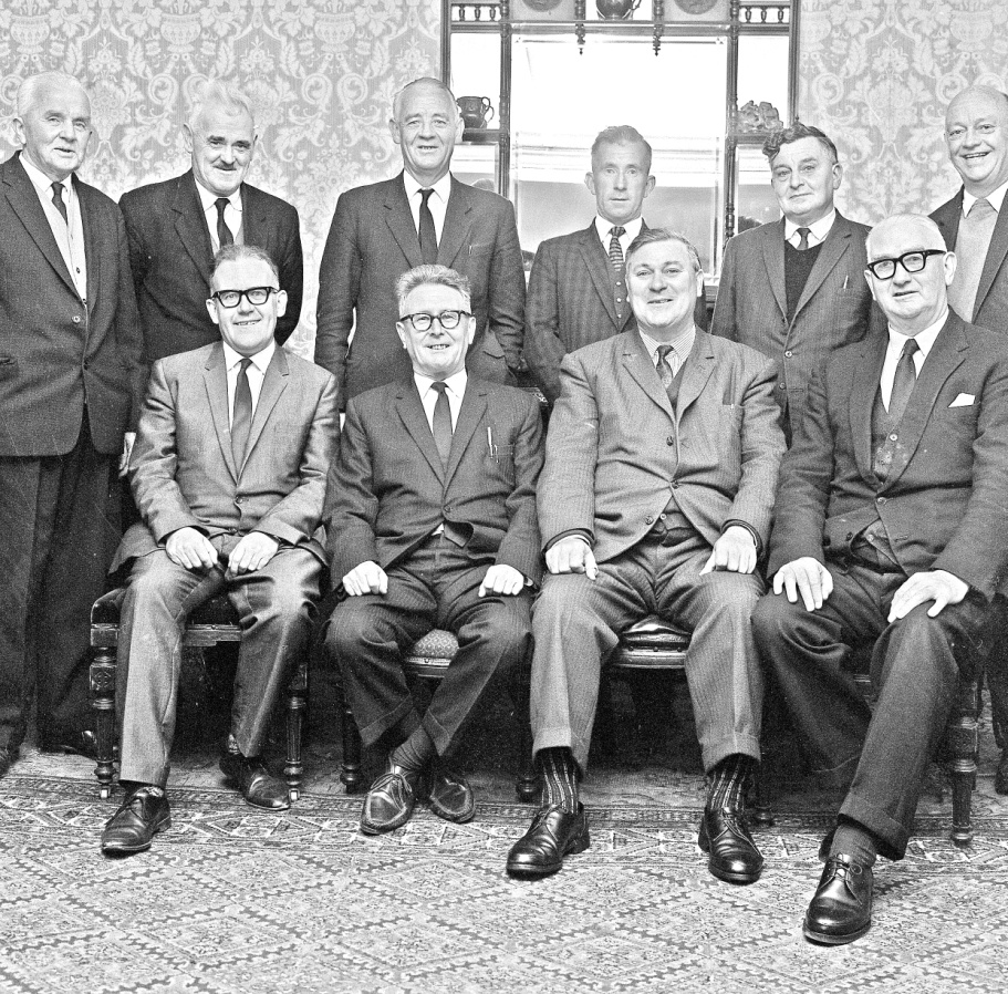 Mayo 1916 Commemoration Committee 1966. Owen Hughes seated 2nd from right.